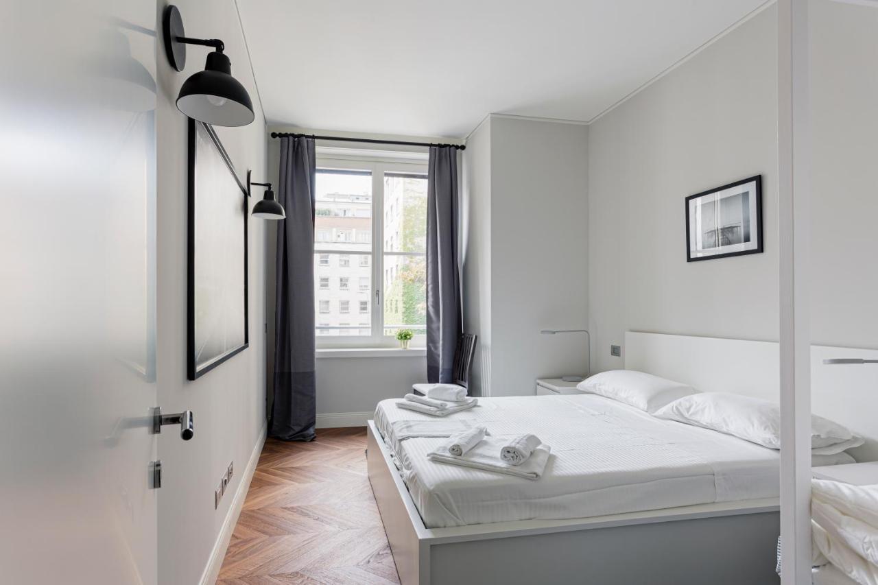 Wide And Bright Two Bedroom Apartment- Via Freguglia Milánó Kültér fotó