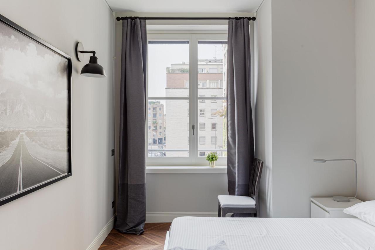 Wide And Bright Two Bedroom Apartment- Via Freguglia Milánó Kültér fotó